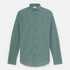 Timberland Mens Micro Plaid Poplin Shirt in Green