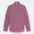 Timberland Mens Micro Plaid Poplin Shirt in Red