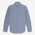 Timberland Mens Micro Plaid Poplin Shirt in Blue
