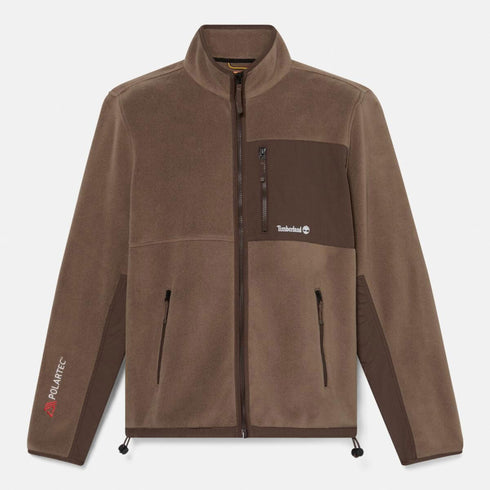 Men's Polartec 200 Mix Media Full Zip Fleece
