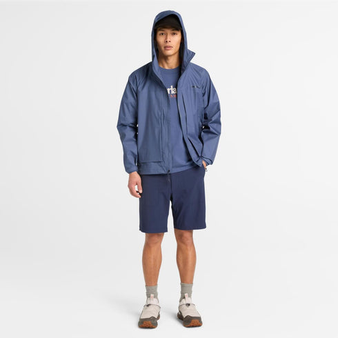 Timberland Mens Established 1973 Embroidery Logo Tee in Blue