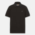 Timberland Mens Millers River Pique Short Sleeve Polo in Black