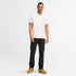 Timberland Mens Millers River Pique Short Sleeve Polo in White