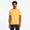 Timberland Mens Millers River Pique Short Sleeve Polo in Yellow