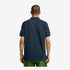 Timberland Mens Millers River Pique Short Sleeve Polo in Blue