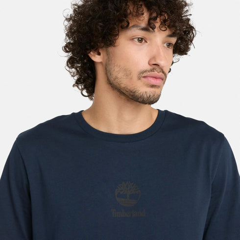 Men's Print Stack Logo Short Sleeve Tee
